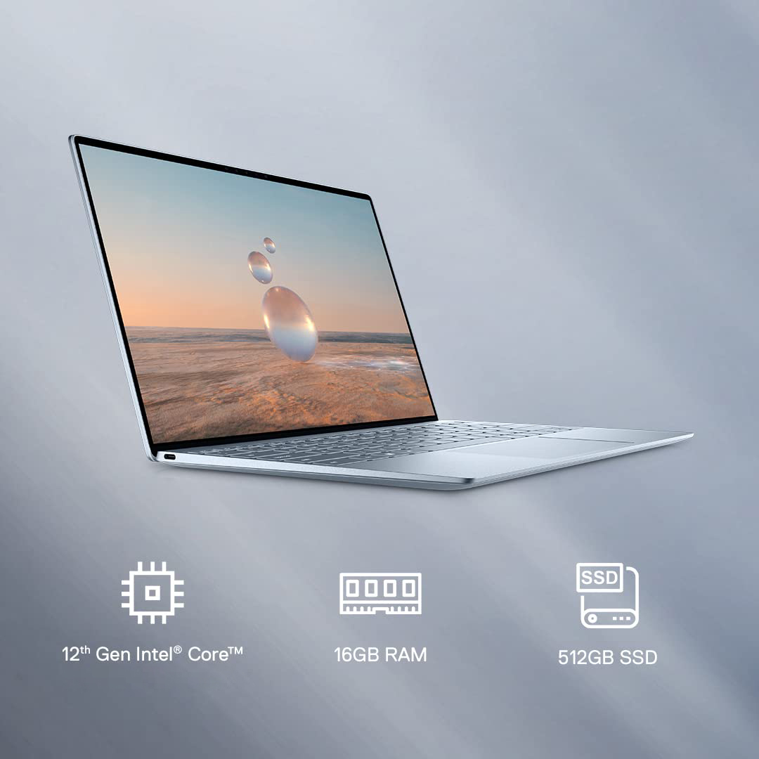Hình ảnh laptop xách tay Dell XPS 9315 Laptop (2022) Core i5 512GB SSD 16GB RAM Win 11 Pro Platinum Silver